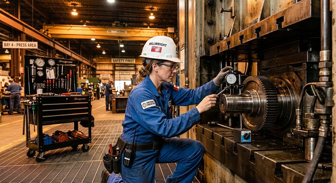 Millwright Jobs Ontario: Industrial Maintenance Careers & Salary Guide 2026