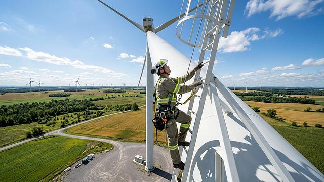 Wind Turbine Technician Jobs Ontario 2026: Renewable Energy Tower Climbing Careers & Salary
