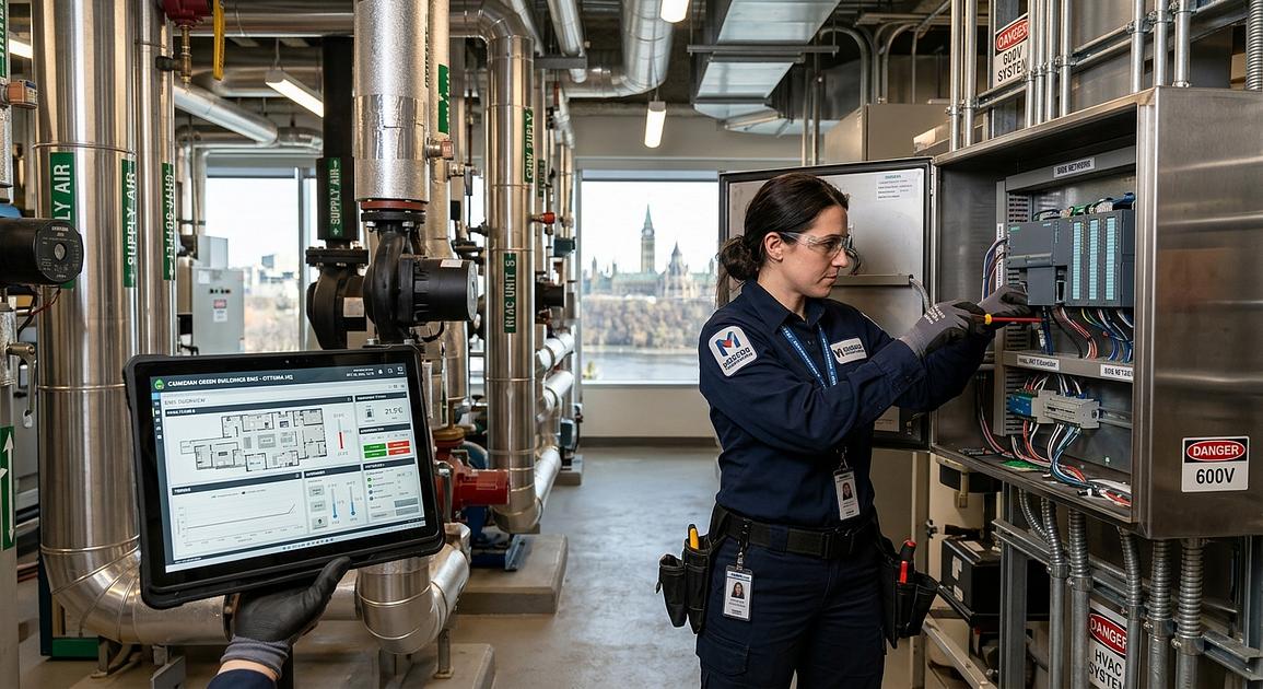 Building Automation Technician Jobs Ottawa Ontario 2026: Smart Building HVAC Controls Careers