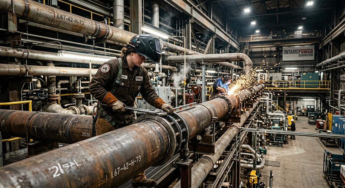 Pipefitter Jobs in Ontario 2026: Industrial Piping, Steam & Process Systems Careers