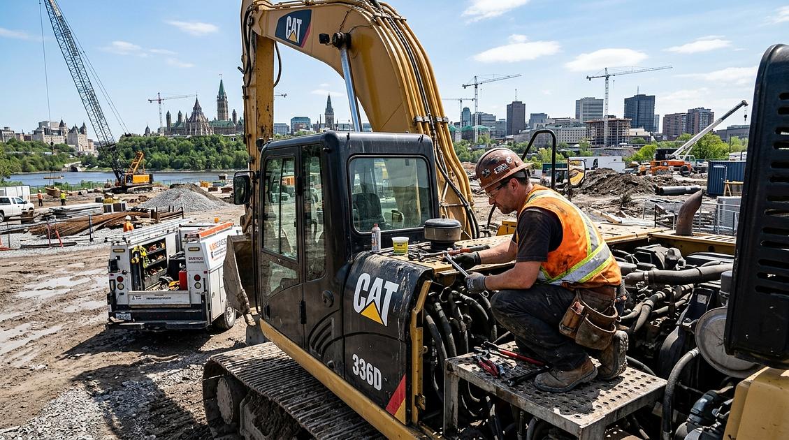 Heavy Equipment Mechanic Jobs in Ottawa & Ontario 2026: Diesel, Hydraulics & Field Service Careers