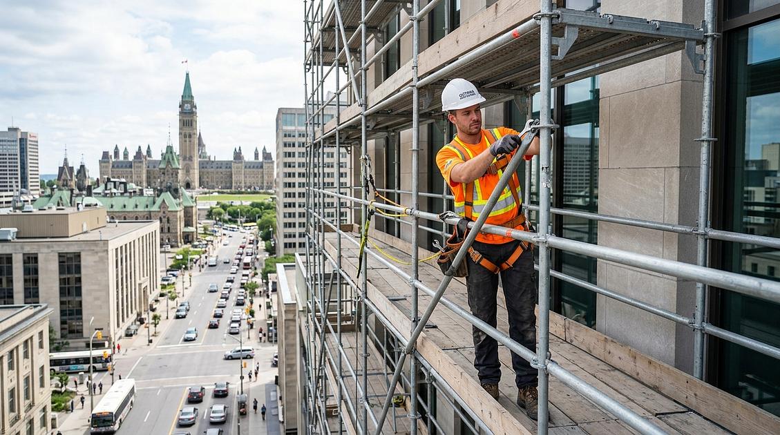 Scaffolding Erector Jobs in Ottawa & Ontario 2026: High-Rise Construction, Safety & Career Guide